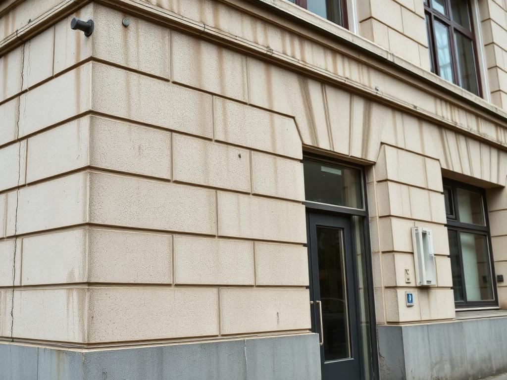Gebäudereinigung vorher
